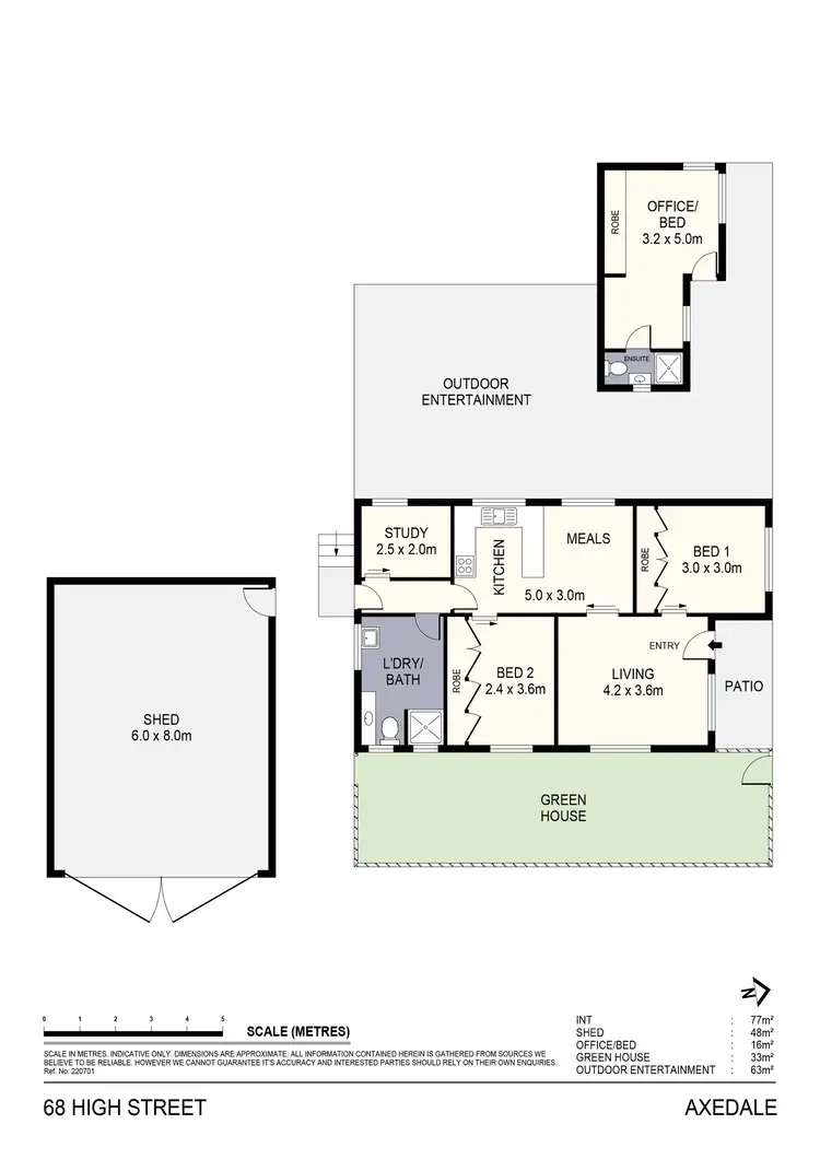 Floorplan of Homely house listing, 68 High Street, Axedale VIC 3551