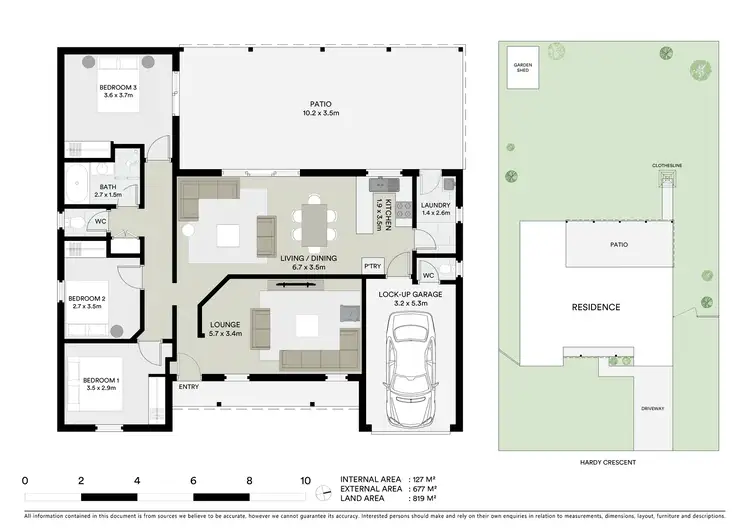 Floorplan of Homely house listing, 23 Hardy Crescent, Mudgee NSW 2850