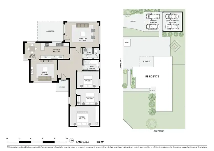 Floorplan of Homely house listing, 27 Oak Street, Wendouree VIC 3355