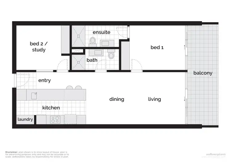 Floorplan of Homely apartment listing, 102/45 West Row, City ACT 2601