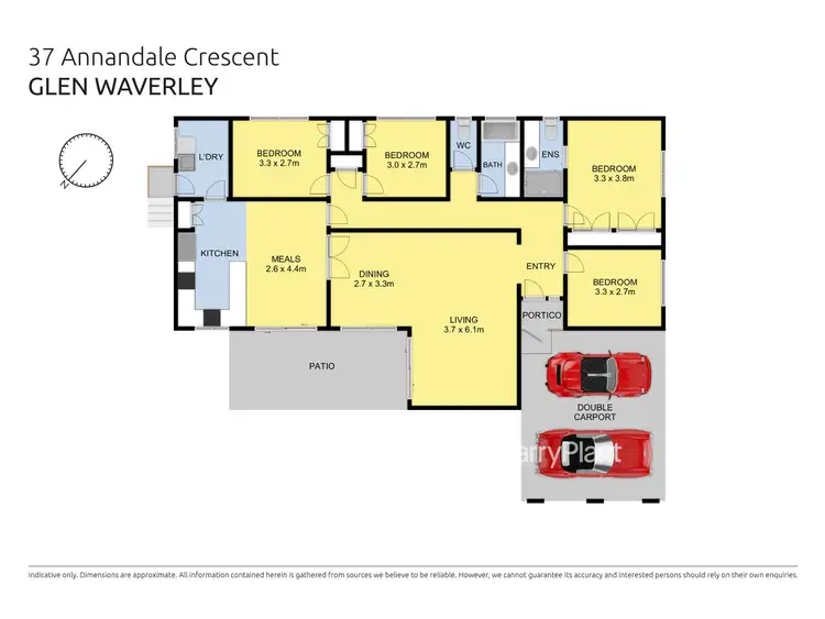 Floorplan of Homely house listing, 37 Annandale Crescent, Glen Waverley VIC 3150