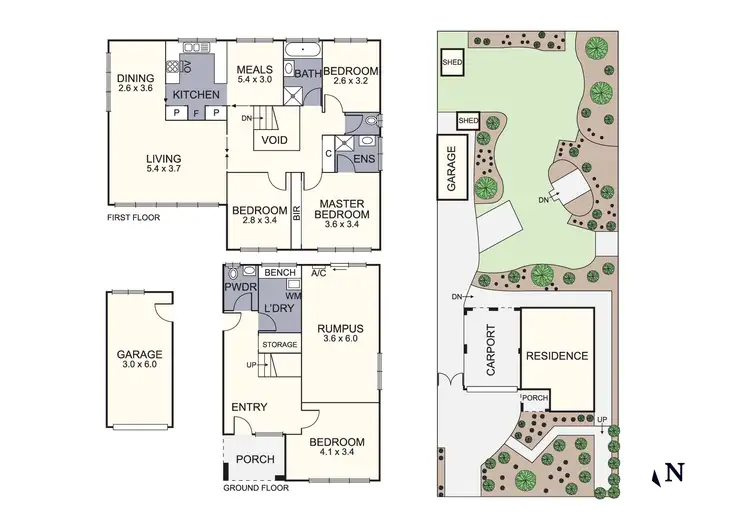 Floorplan of Homely house listing, 17 Joanne Avenue, Chirnside Park VIC 3116
