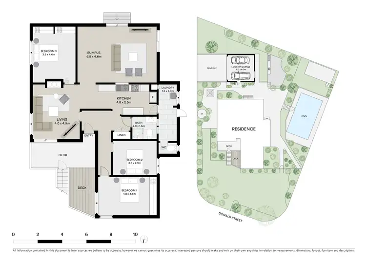 Floorplan of Homely house listing, 14 Donald Street, Greensborough VIC 3088