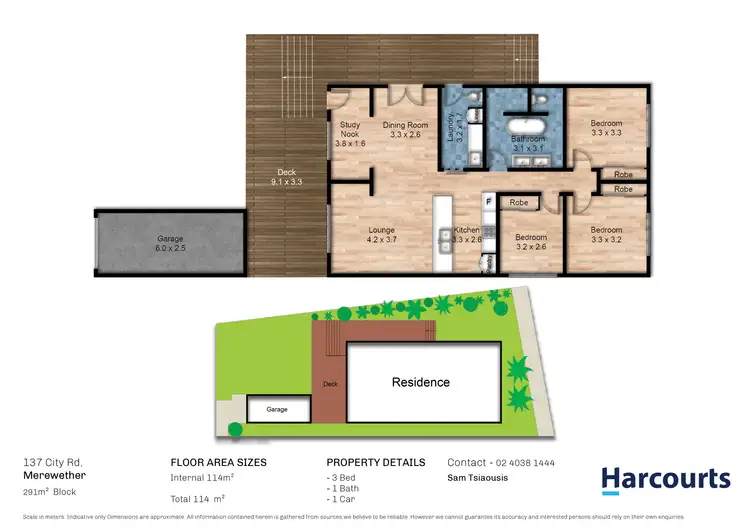 Floorplan of Homely house listing, 137 City Road, Merewether NSW 2291