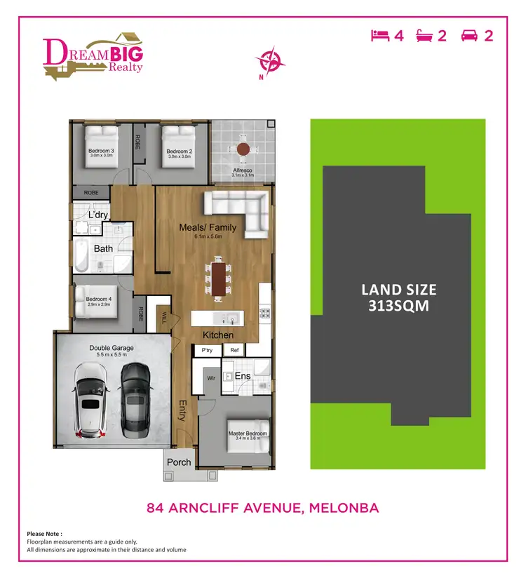 Floorplan of Homely house listing, 84 Arncliff Avenue, Marsden Park NSW 2765