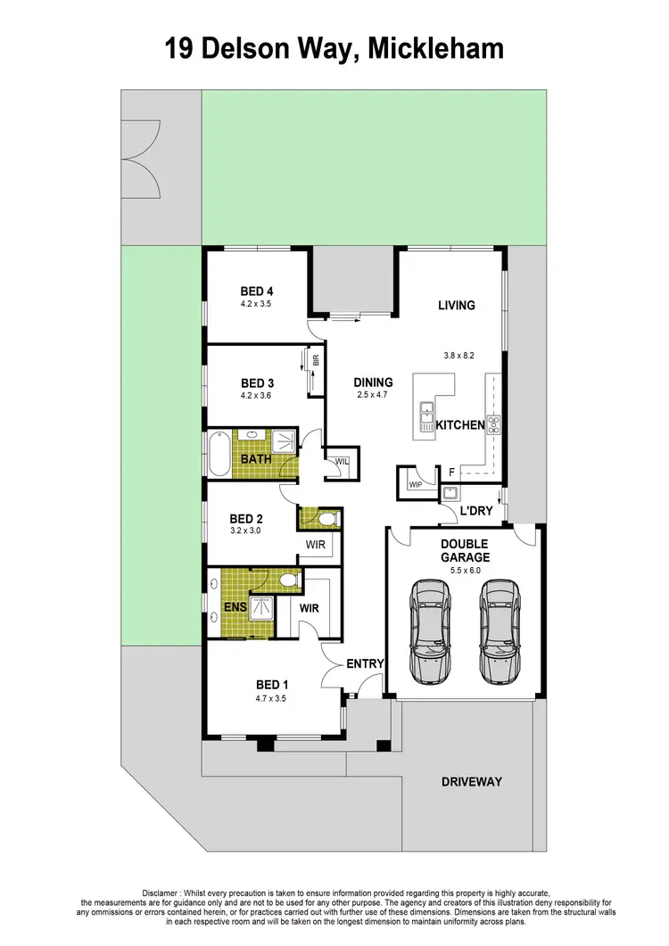 Floorplan of Homely house listing, 19 Delson Way, Mickleham VIC 3064