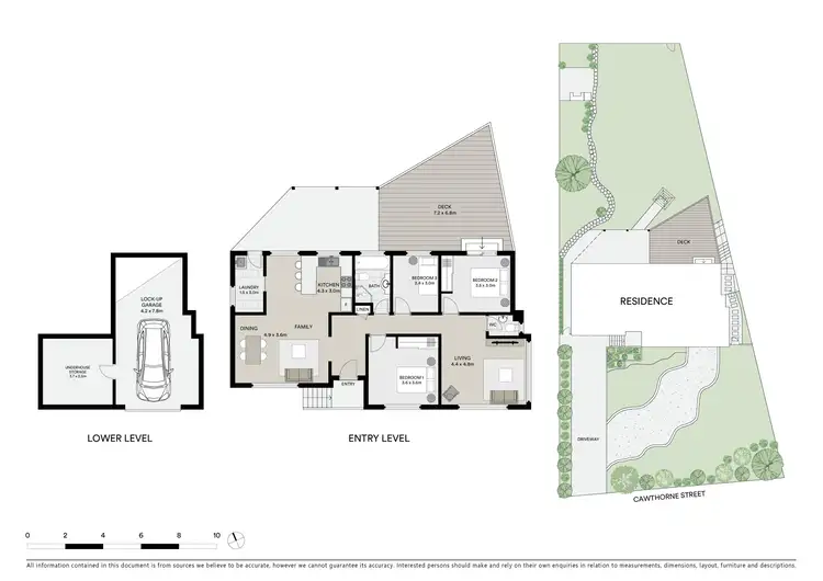 Floorplan of Homely house listing, 5 Cawthorne Street, Hornsby Heights NSW 2077