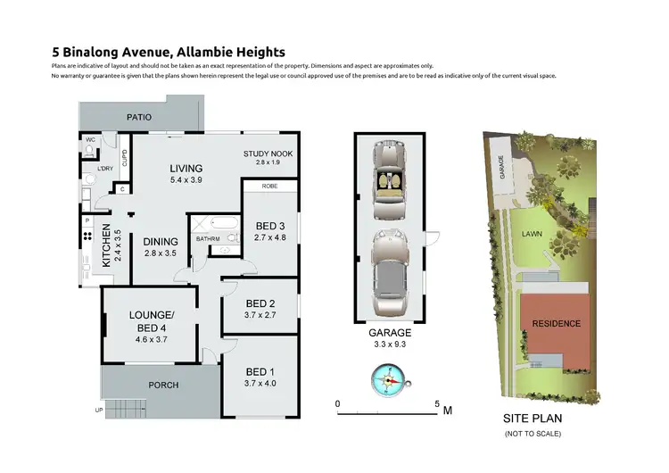 Floorplan of Homely house listing, 5 Binalong Avenue, Allambie Heights NSW 2100