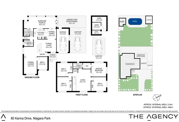 Floorplan of Homely house listing, 80 Karina Drive, Niagara Park NSW 2250