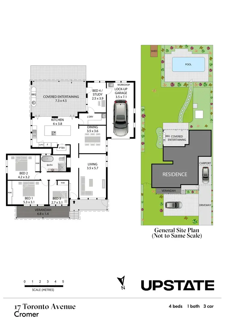 Floorplan of Homely house listing, 17 Toronto Avenue, Cromer NSW 2099