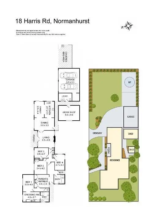 Floorplan of Homely house listing, 18 Harris Road, Normanhurst NSW 2076