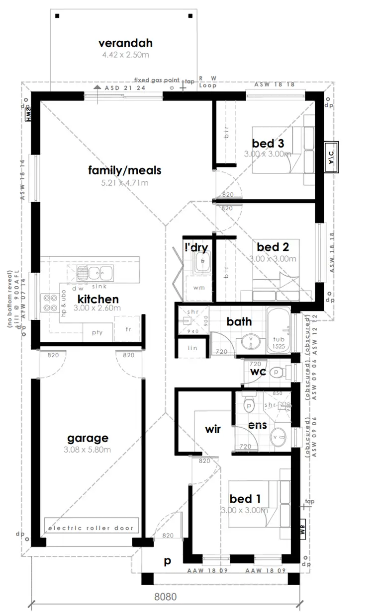Floorplan of Homely house listing, Address available on request