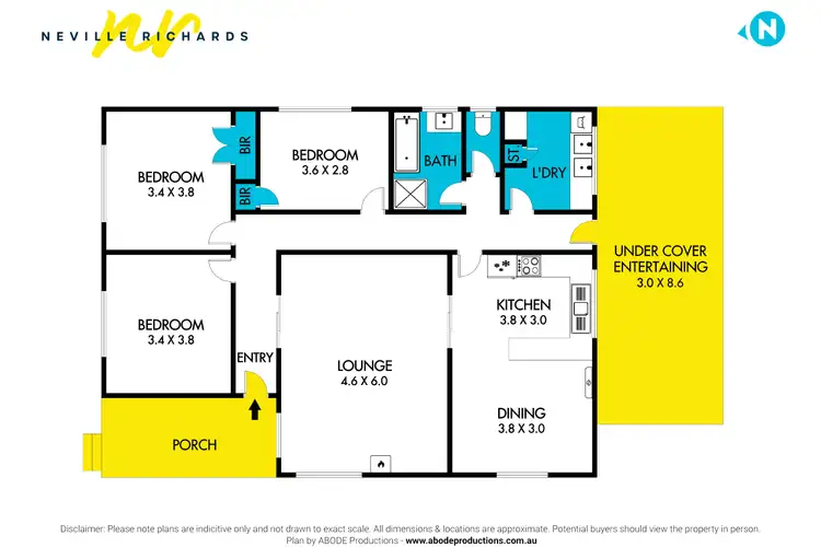 Floorplan of Homely house listing, Lot 1, 62 Stevens Street, Portarlington VIC 3223