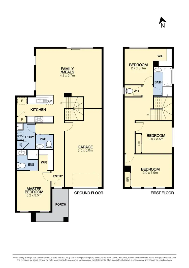 Floorplan of Homely house listing, 42 Journey Drive, Fraser Rise VIC 3336