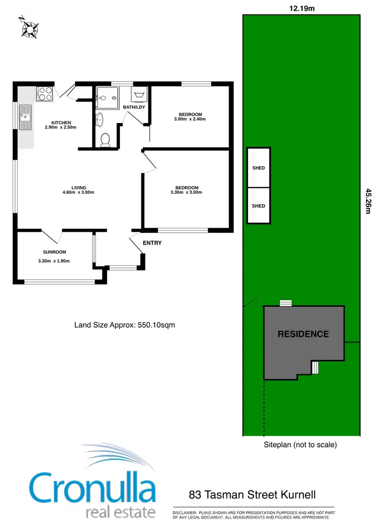 Floorplan of Homely house listing, 83 Tasman Street, Kurnell NSW 2231