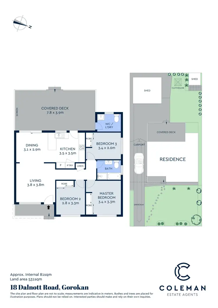 Floorplan of Homely house listing, 18 Dalnott Road, Gorokan NSW 2263