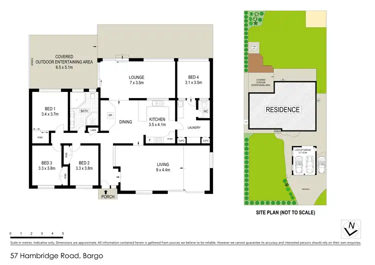 Floorplan of Homely house listing, 57 Hambridge Road, Bargo NSW 2574