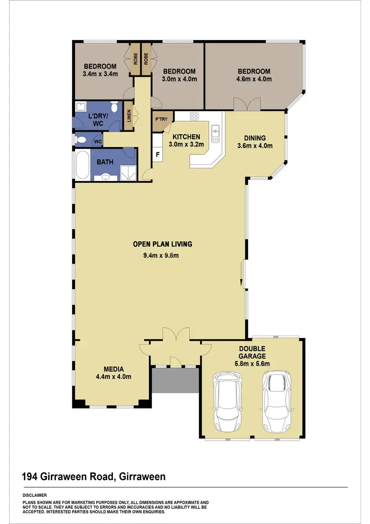 Floorplan of Homely house listing, 194 Girraween Road, Girraween NSW 2145