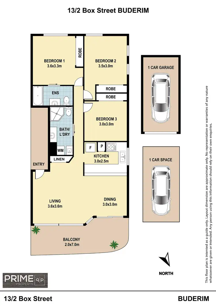 Floorplan of Homely unit listing, 13/2 Box Street, Buderim QLD 4556