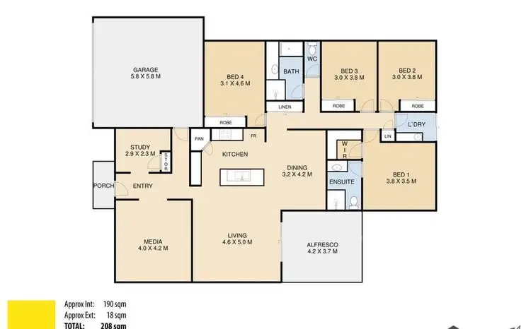 Floorplan of Homely house listing, 29 Edwin Street, Westbrook QLD 4350