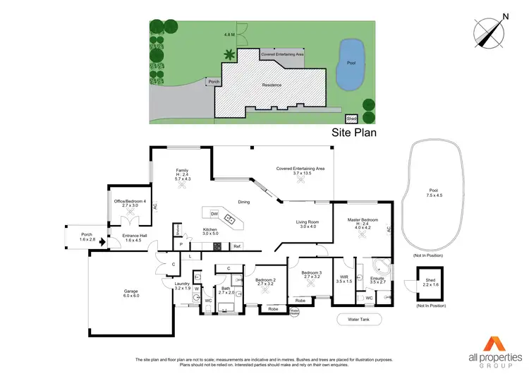 Floorplan of Homely house listing, 27 Emmaville Crescent, Ormeau QLD 4208