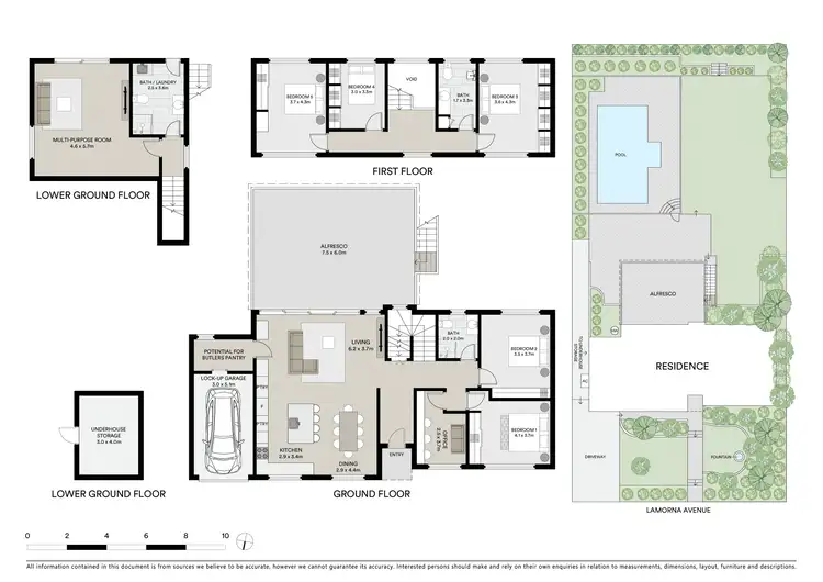 Floorplan of Homely house listing, 37 Lamorna Avenue, Beecroft NSW 2119