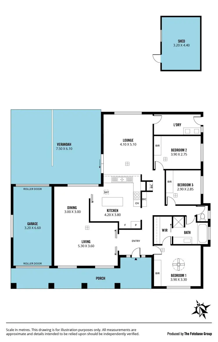 Floorplan of Homely house listing, 22 Ginkgo Street, Hallett Cove SA 5158
