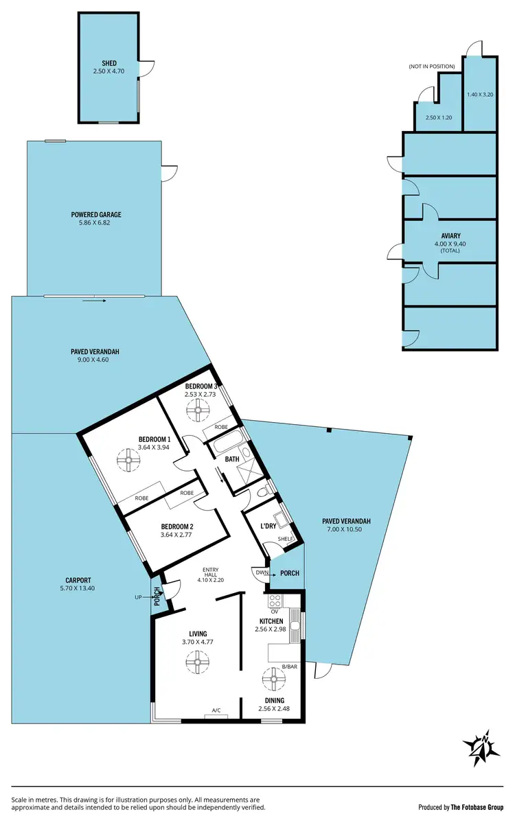 Floorplan of Homely house listing, 3 Lynn Place, Hackham SA 5163
