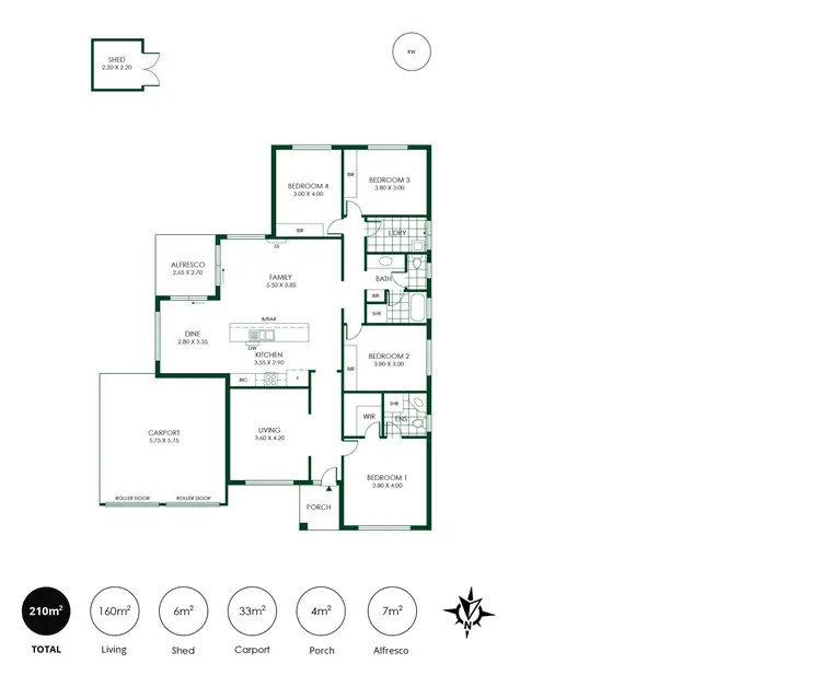 Floorplan of Homely house listing, 59 Hurling Drive, Mount Barker SA 5251