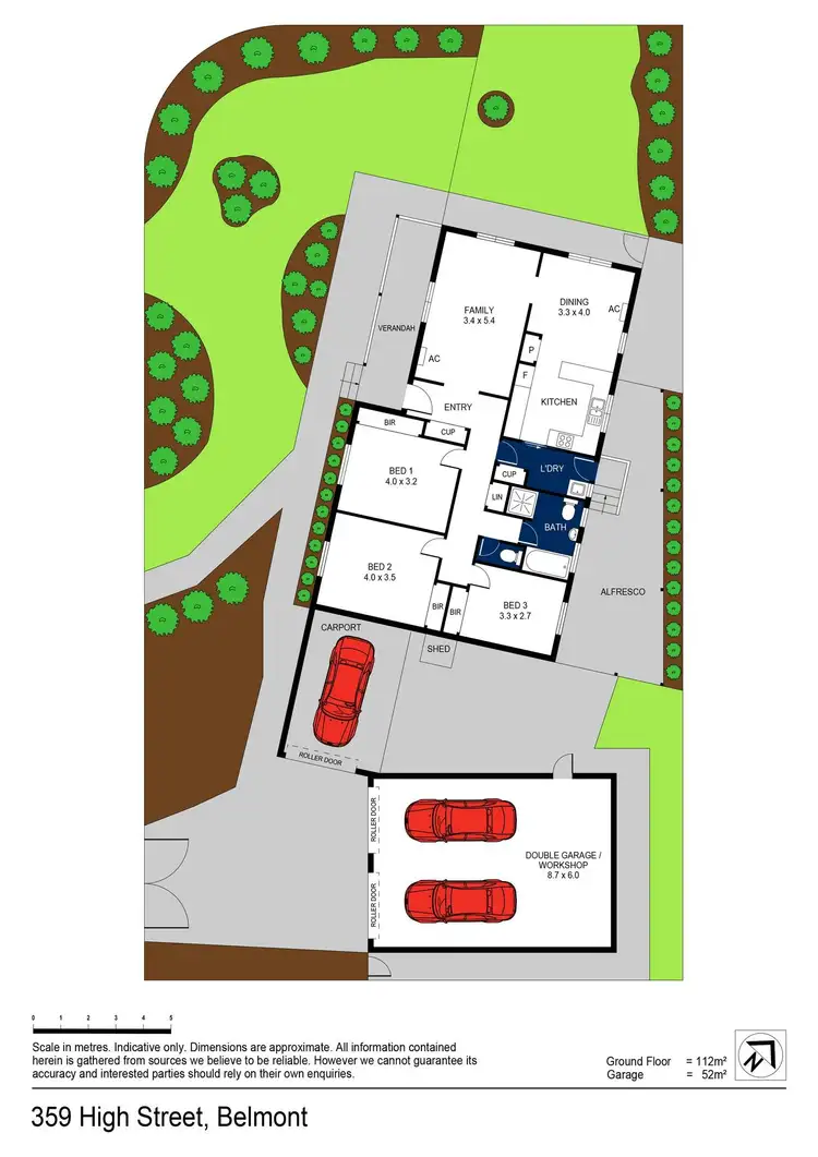 Floorplan of Homely house listing, 359 High Street, Belmont VIC 3216