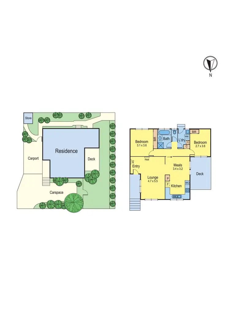 Floorplan of Homely house listing, 263 Nell Street West, Watsonia VIC 3087