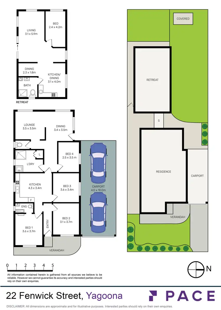 Floorplan of Homely house listing, 22 Fenwick Street, Yagoona NSW 2199