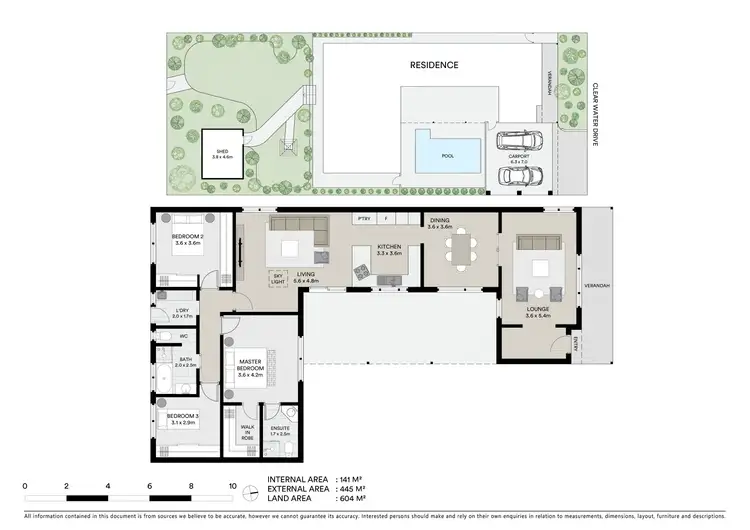 Floorplan of Homely house listing, 29 Clear Water Drive, Clifton Springs VIC 3222
