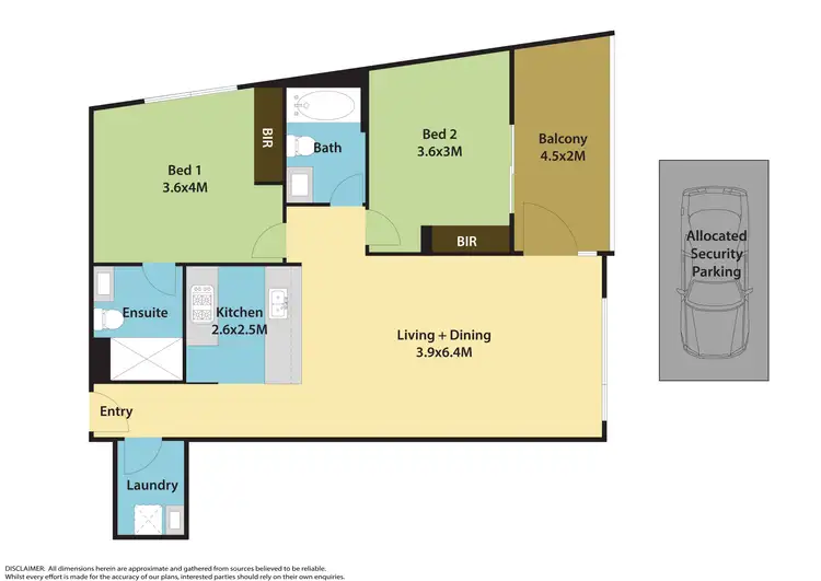Floorplan of Homely apartment listing, 112/91B Grima Street, Schofields NSW 2762