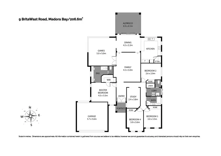 Floorplan of Homely house listing, 9 Britawast Road, Madora Bay WA 6210