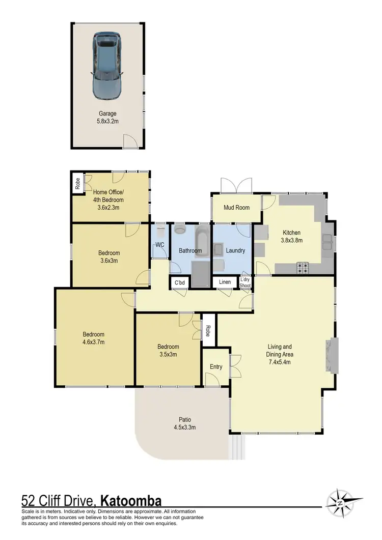 Floorplan of Homely house listing, 52 Cliff Drive, Katoomba NSW 2780