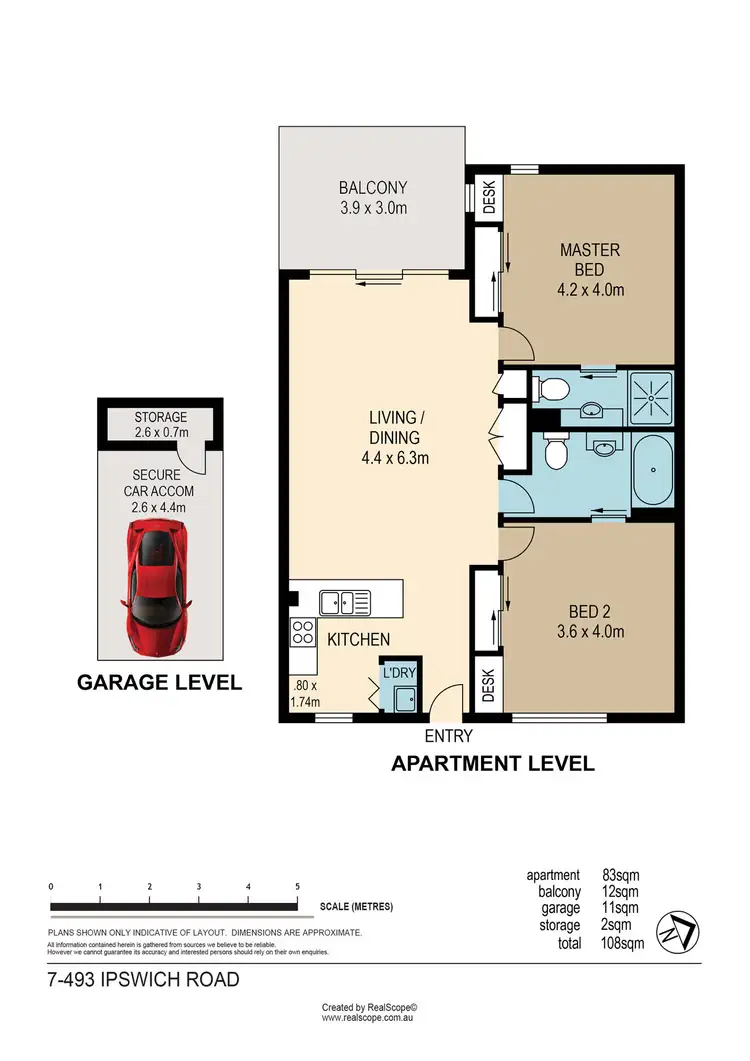 Floorplan of Homely unit listing, 7/493 Ipswich Road, Annerley QLD 4103