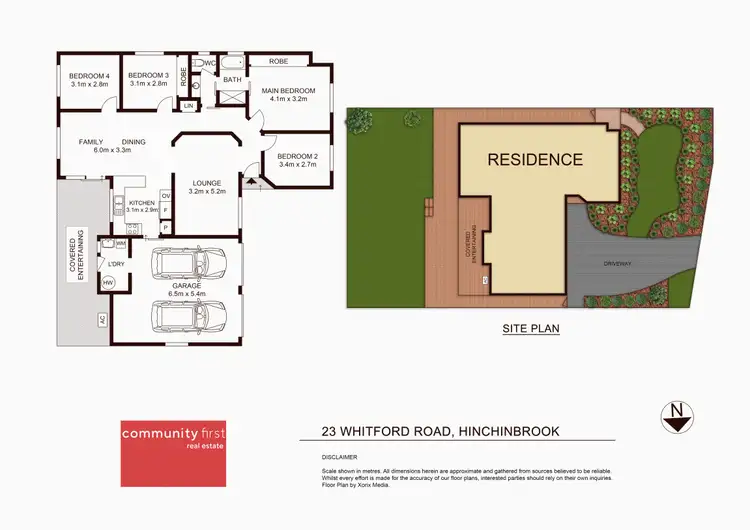 Floorplan of Homely house listing, 23 Whitford Road, Hinchinbrook NSW 2168