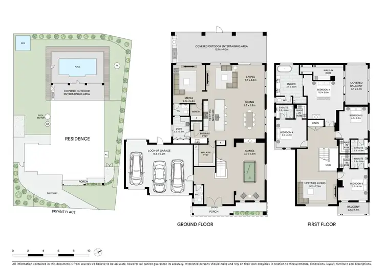 Floorplan of Homely house listing, 6 Bryant Place, Harrington Park NSW 2567