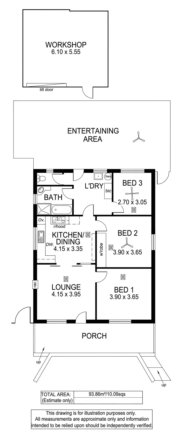 Floorplan of Homely house listing, 18 Portland Road, Queenstown SA 5014