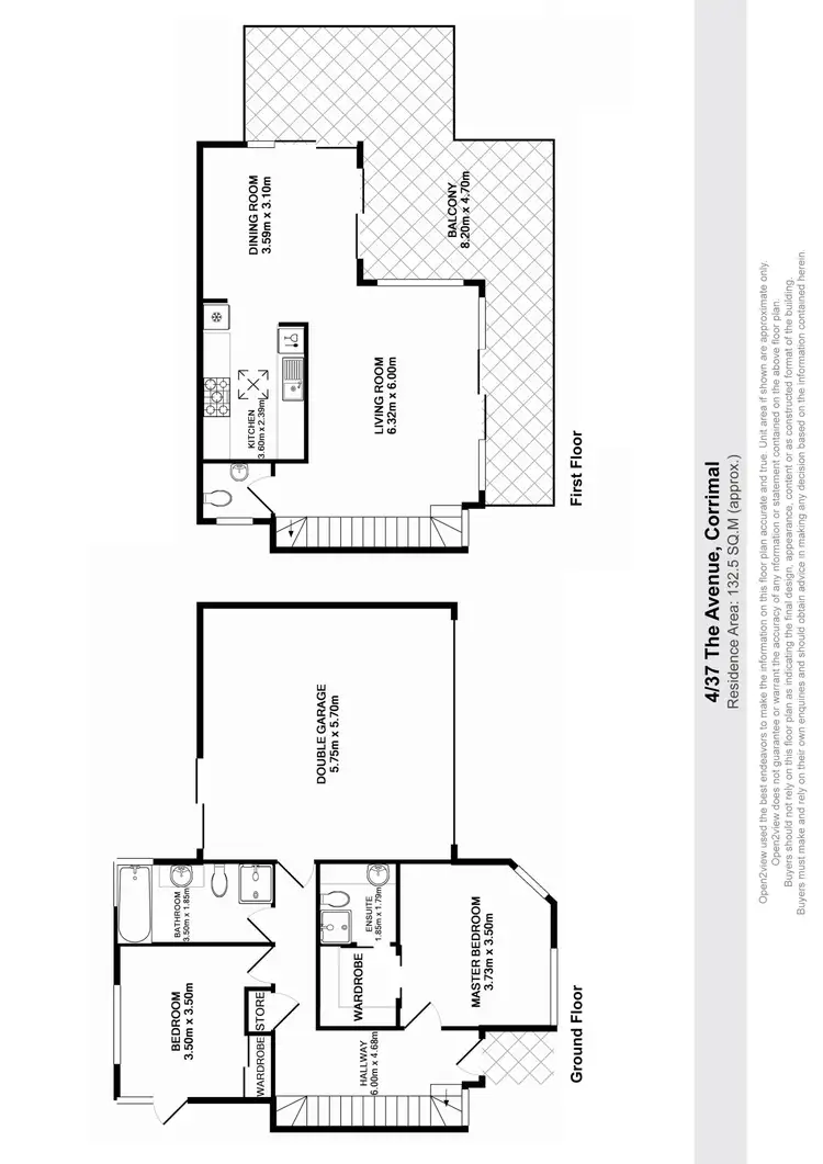 Floorplan of Homely townhouse listing, 4/37 The Avenue, Corrimal NSW 2518