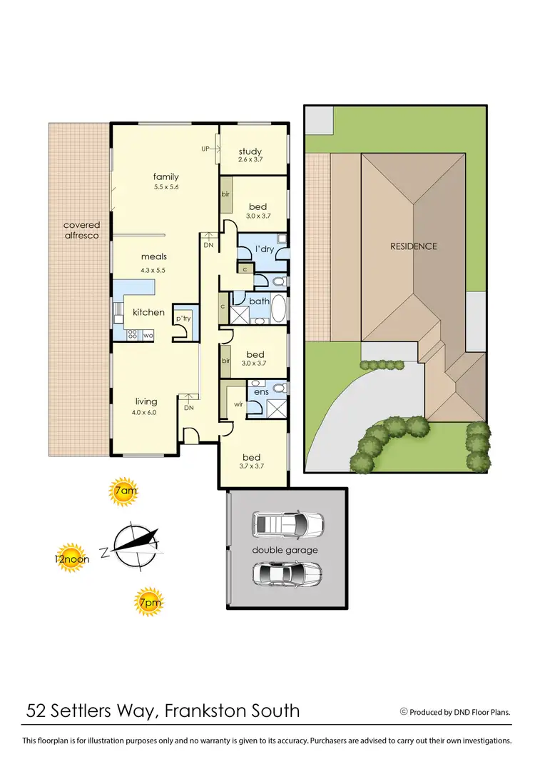 Floorplan of Homely house listing, 52 Settlers Way, Frankston South VIC 3199