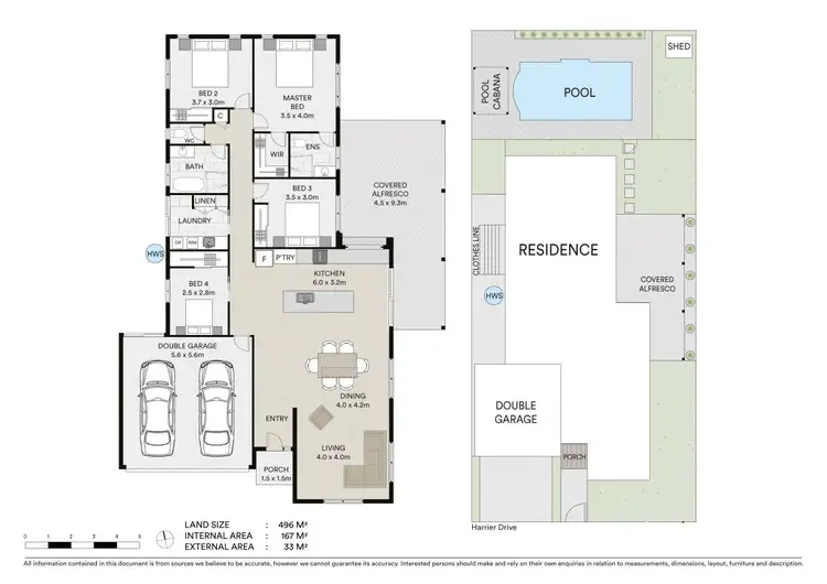 Floorplan of Homely house listing, 80 Harrier Drive, Burleigh Waters QLD 4220