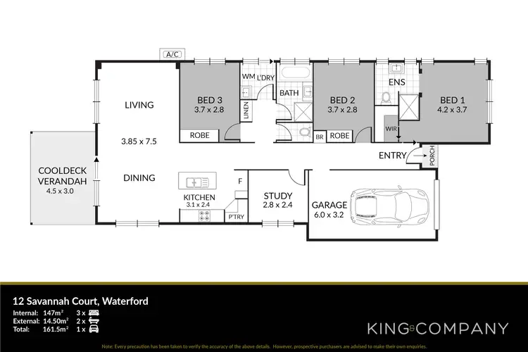 Floorplan of Homely house listing, 12 Savannah Court, Waterford QLD 4133