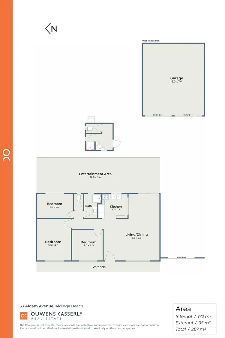 Floorplan of Homely house listing, 33 Aldam Avenue, Aldinga Beach SA 5173