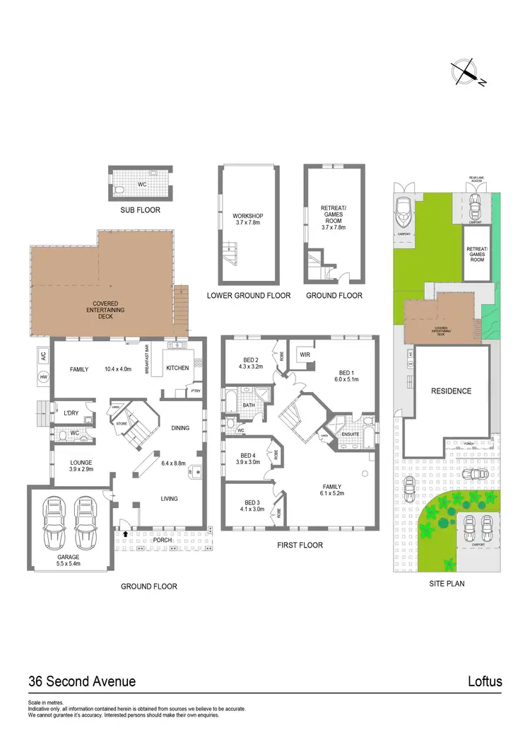Floorplan of Homely house listing, 36 Second Avenue, Loftus NSW 2232