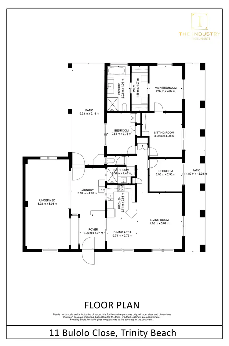 Floorplan of Homely house listing, 11 Bulolo Close, Trinity Beach QLD 4879