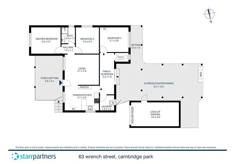 Floorplan of Homely house listing, 63 Wrench Street, Cambridge Park NSW 2747