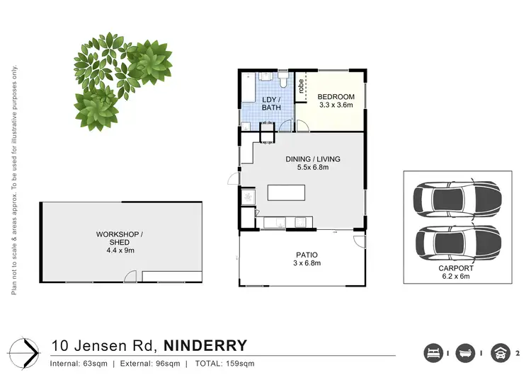 Floorplan of Homely rural property listing, 10-18 Jensen Road, Ninderry QLD 4561
