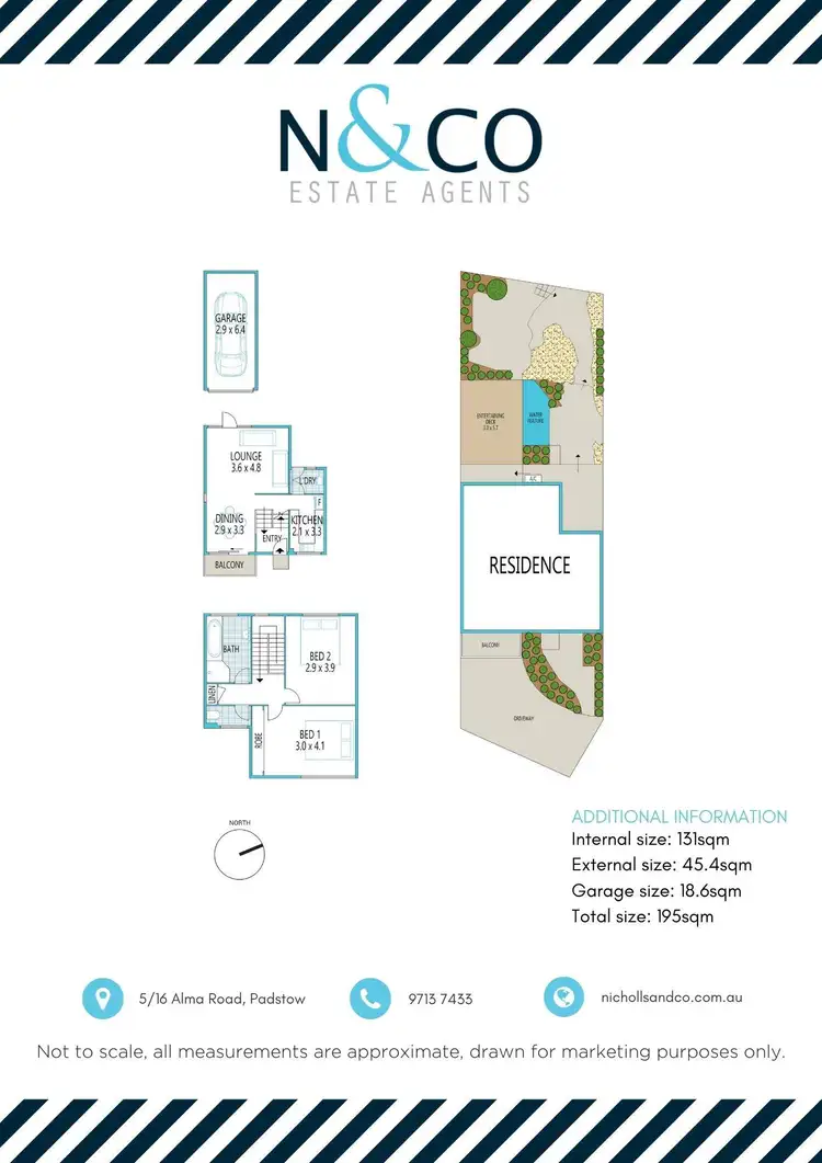 Floorplan of Homely townhouse listing, 5/16 Alma Road, Padstow NSW 2211